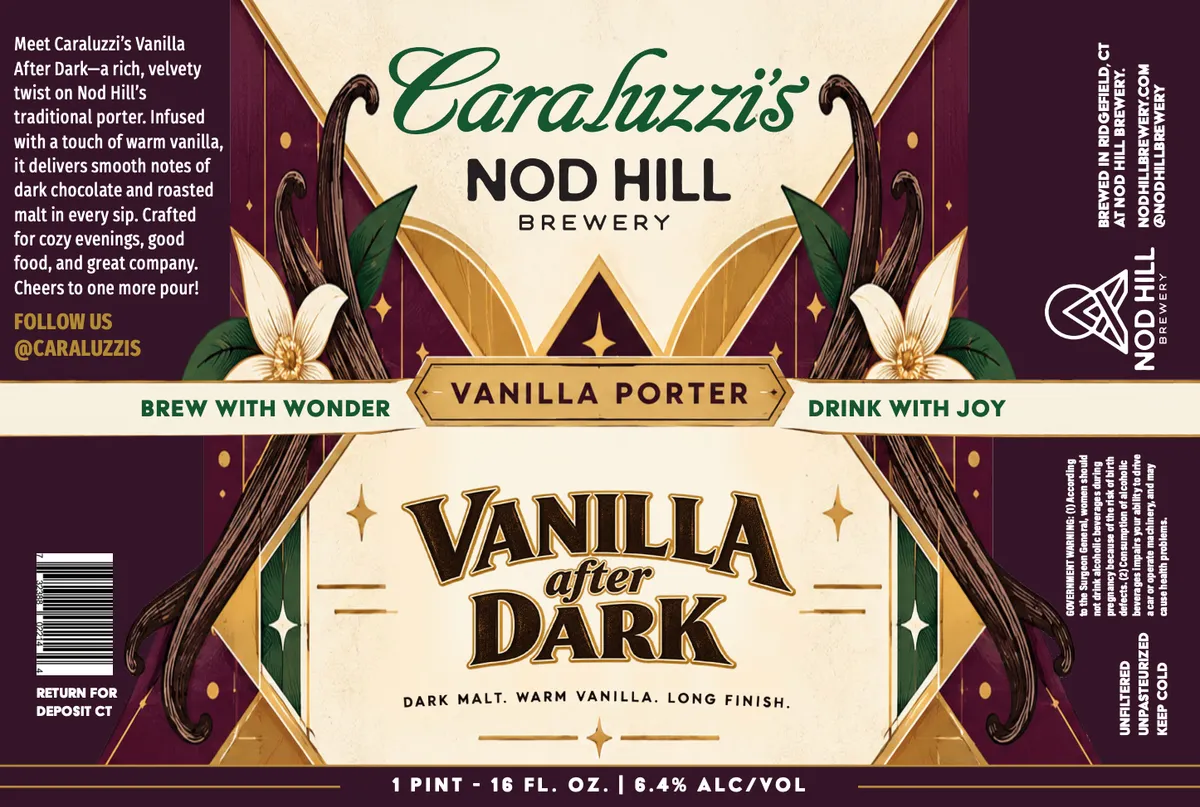 Vanilla After Dark label