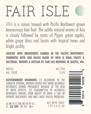 ANA label