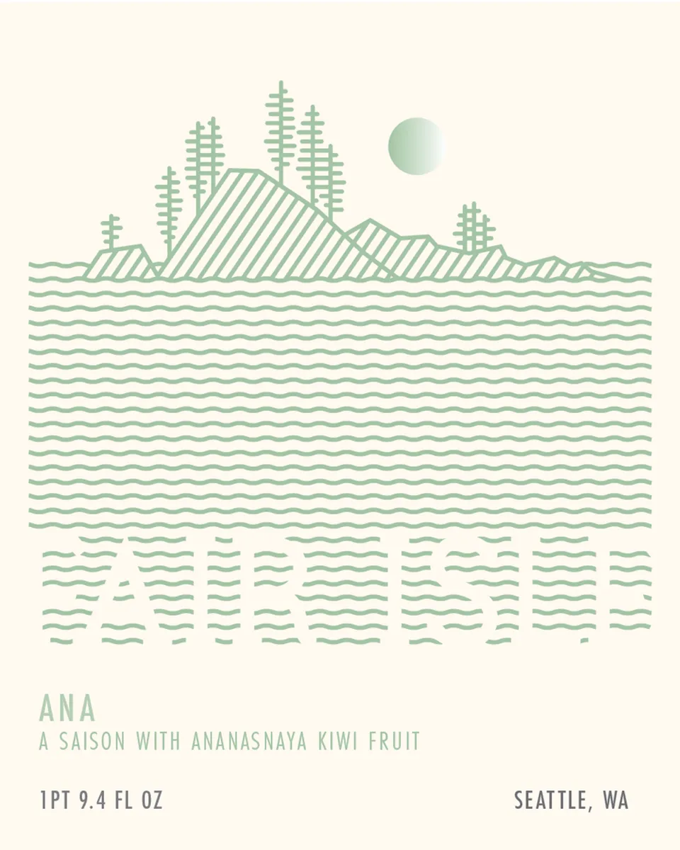 ANA label art — FAIR ISLE