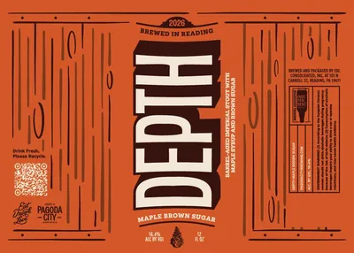 Depth Maple Brown Sugar label