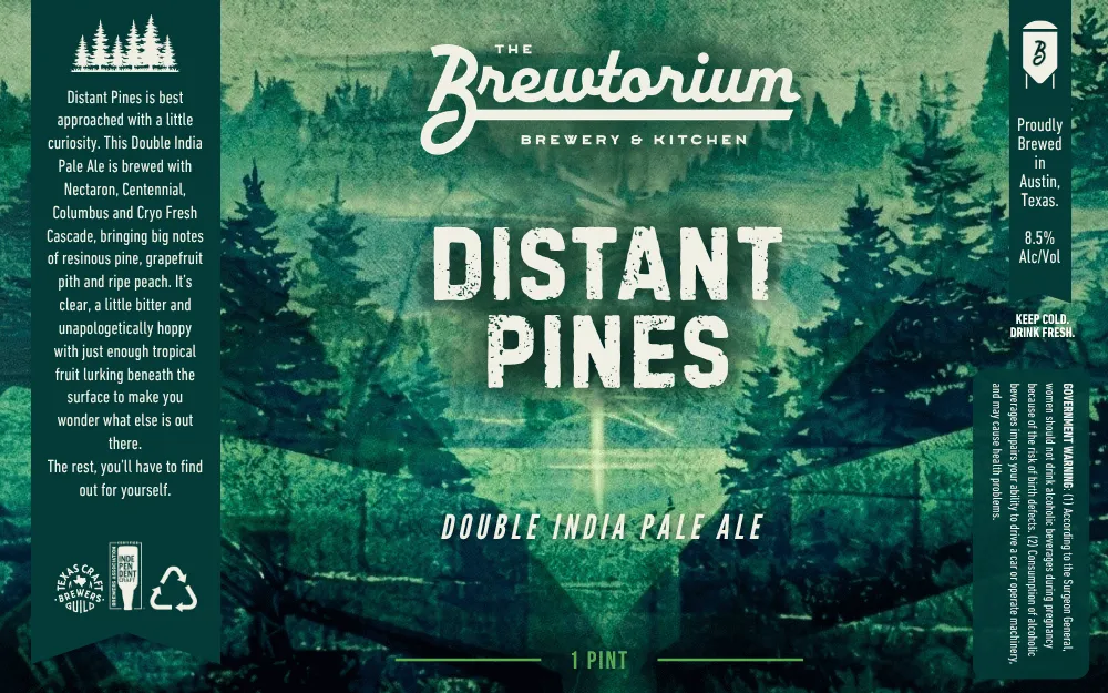 Distant Pines label