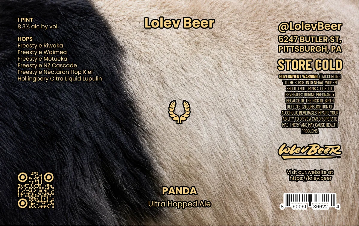 Panda label