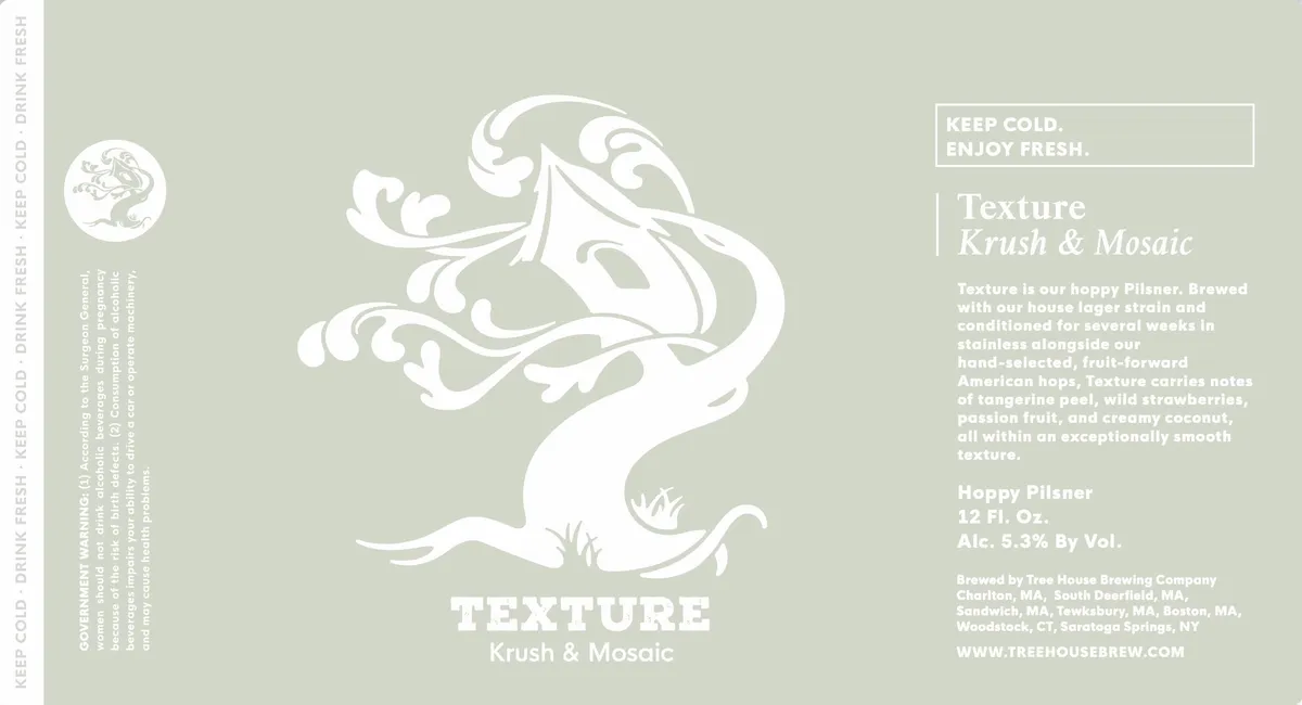 Texture Krush & Mosaic label