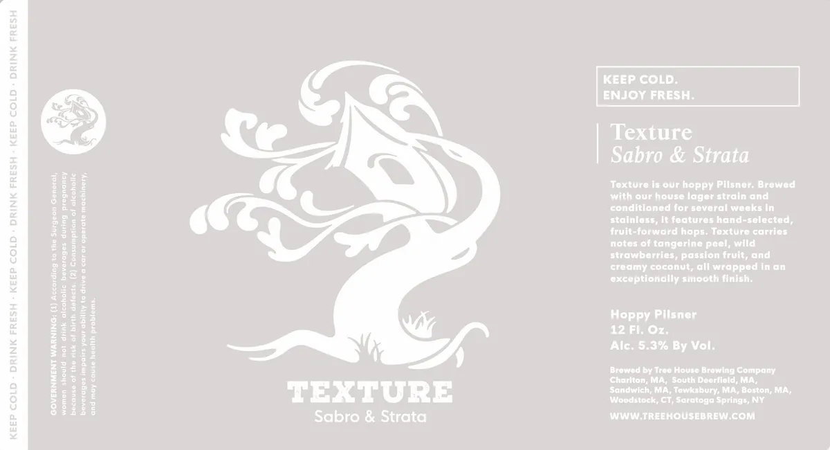 Texture Sabro & Strata label