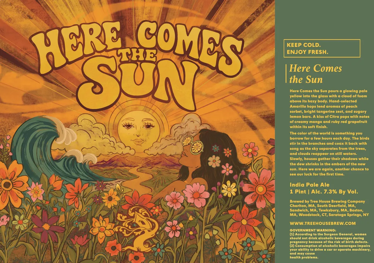 Here Comes the Sun label