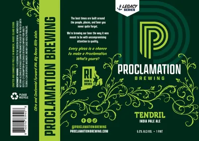 Tendril label