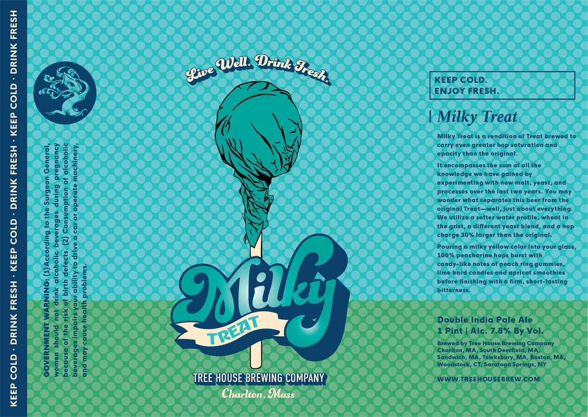 Milky Treat label