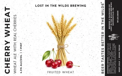 Cherry Wheat label