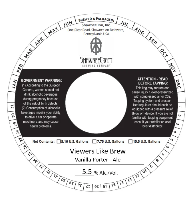 Viewers Like Brew label