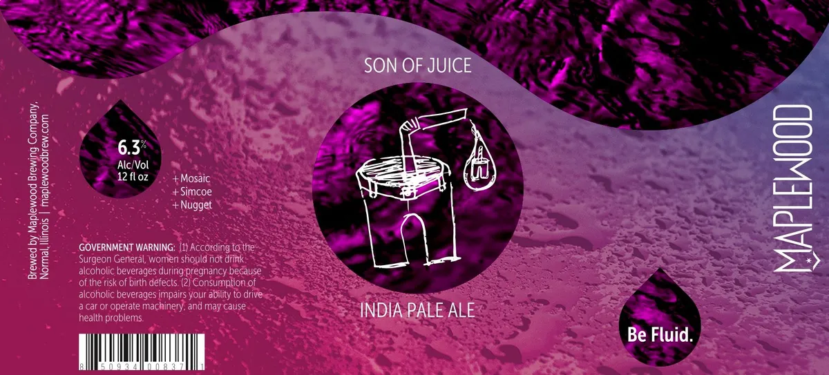 Son of Juice label