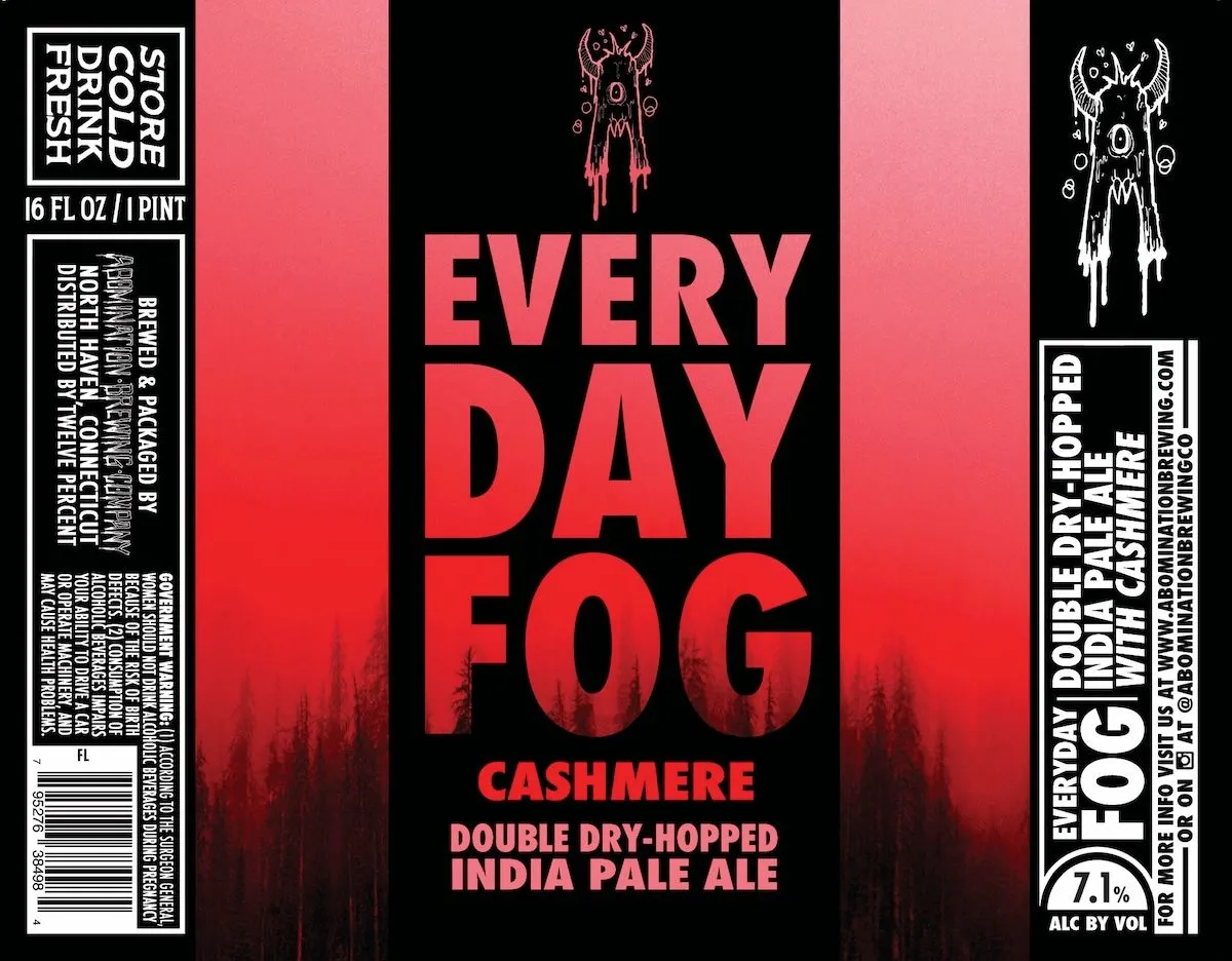 Every Day Fog label