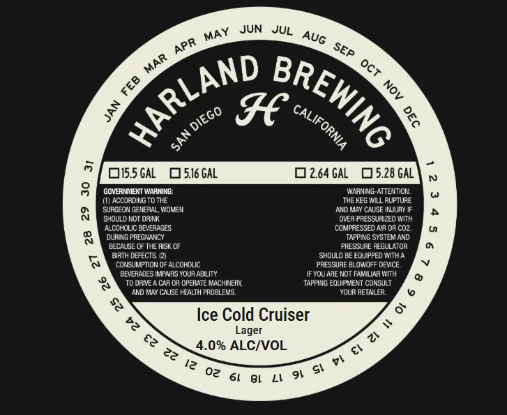 Ice Cold Cruiser label