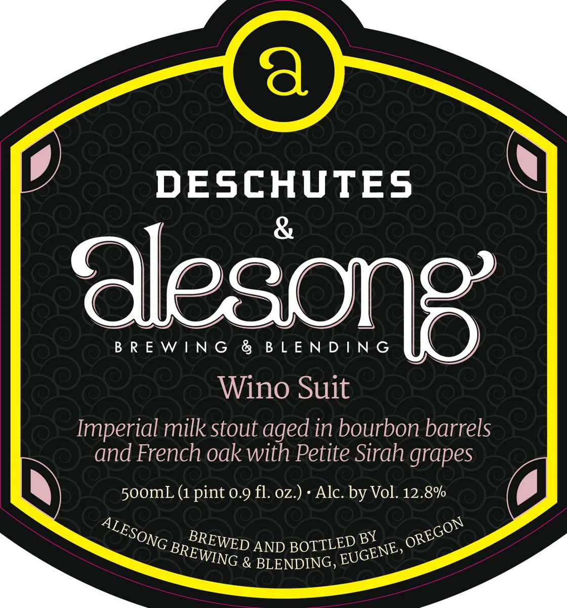 Wino Suit label