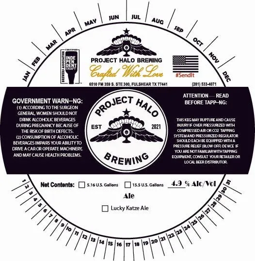 Lucky Katze label