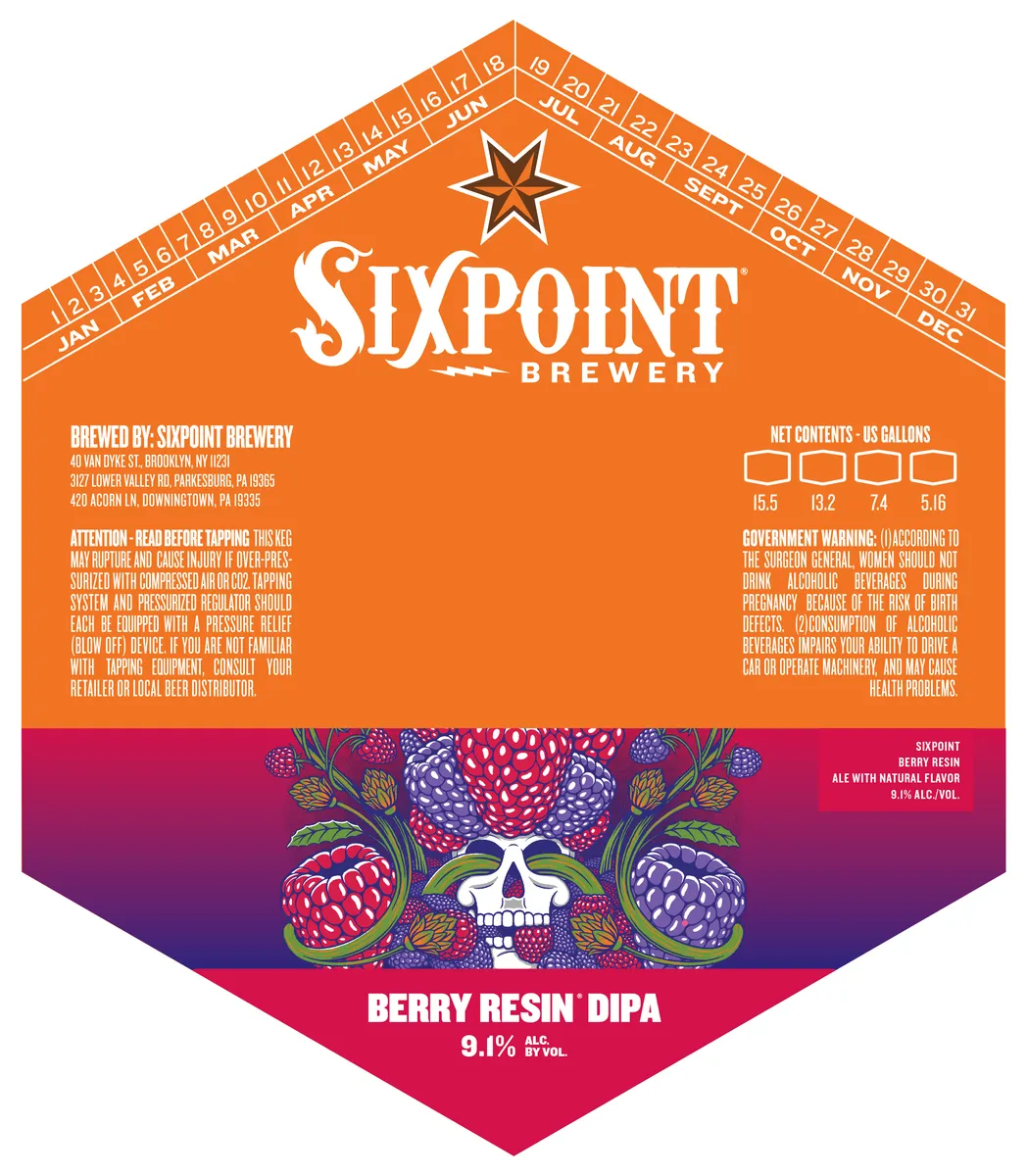 Berry Resin label