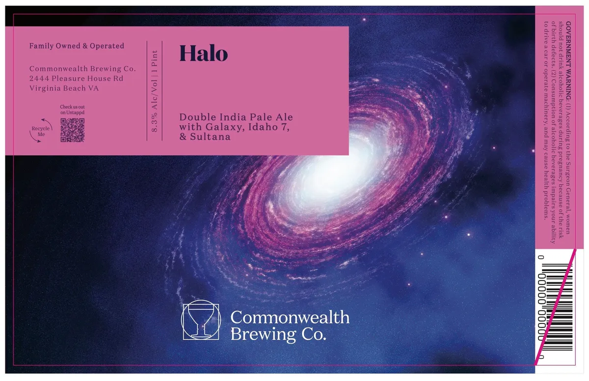 Halo label