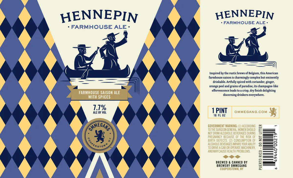 Hennepin label