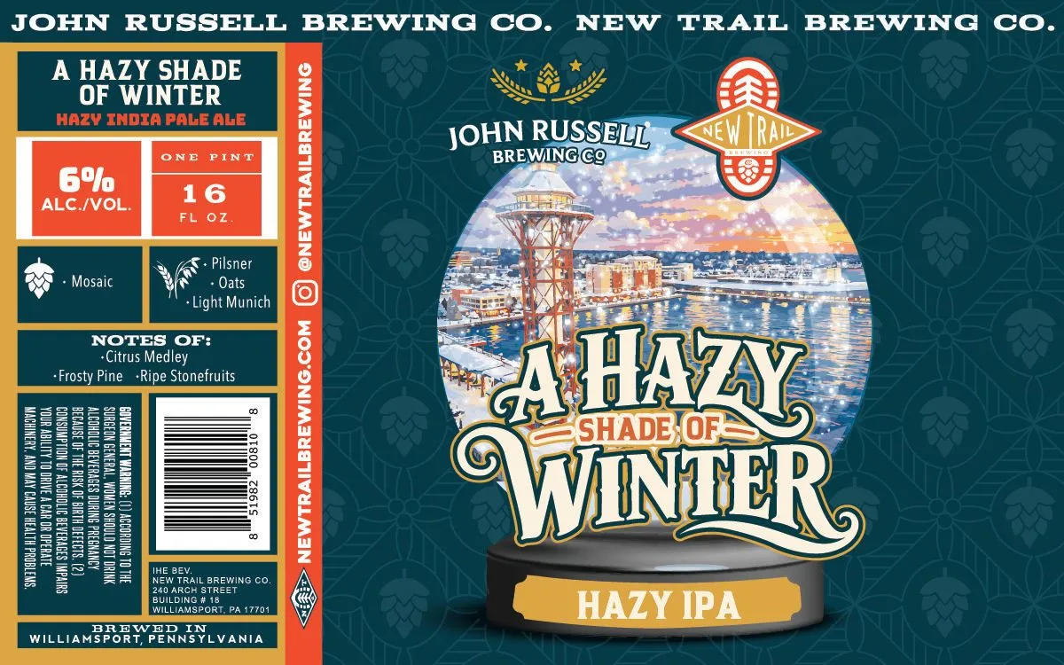 A Hazy Shade of Winter label