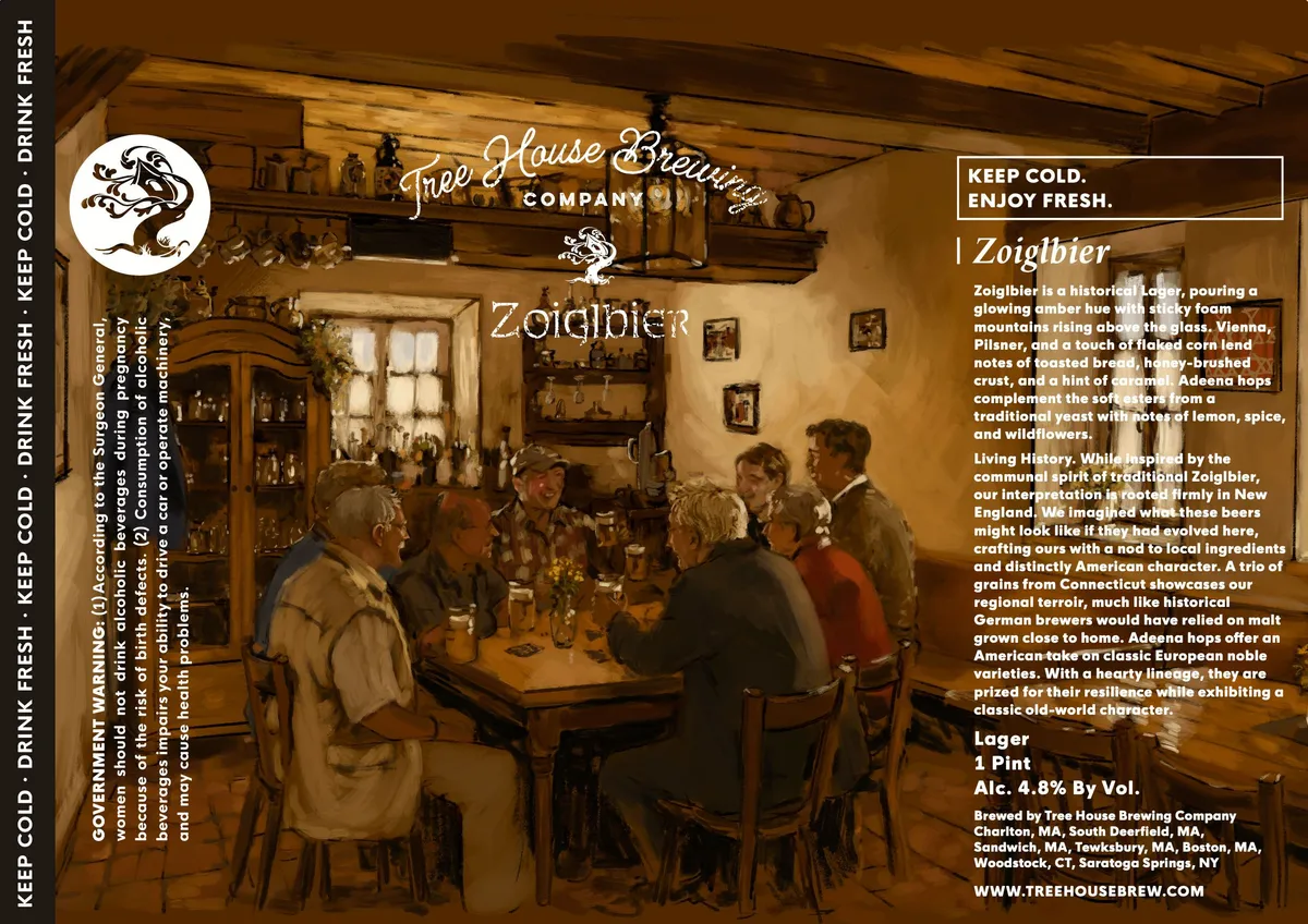 Zoiglbier label