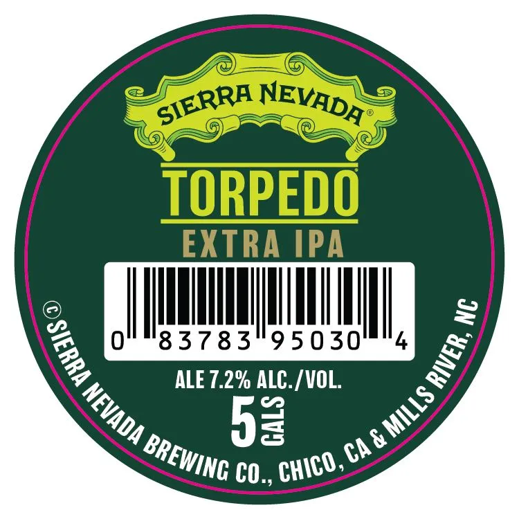 Torpedo Extra IPA label
