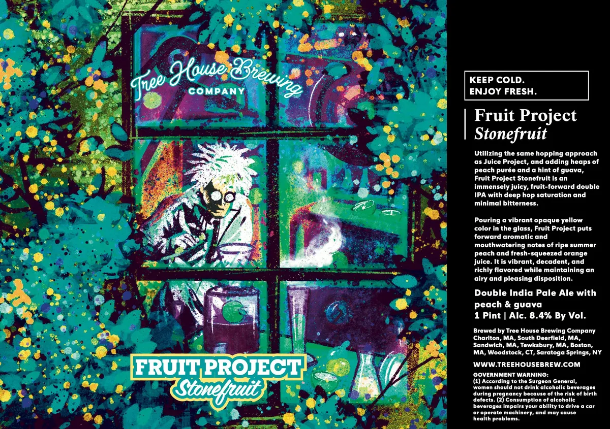 Fruit Project Stonefruit label