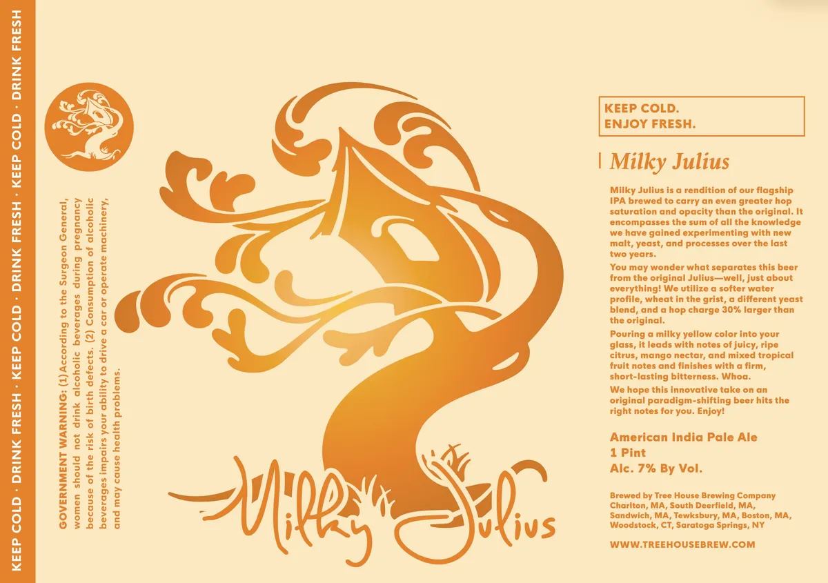 Milky Julius label