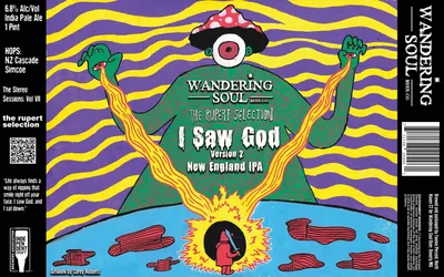 I Saw God label
