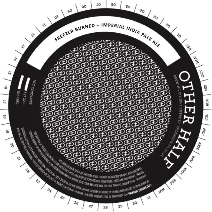 Freezer Burned label