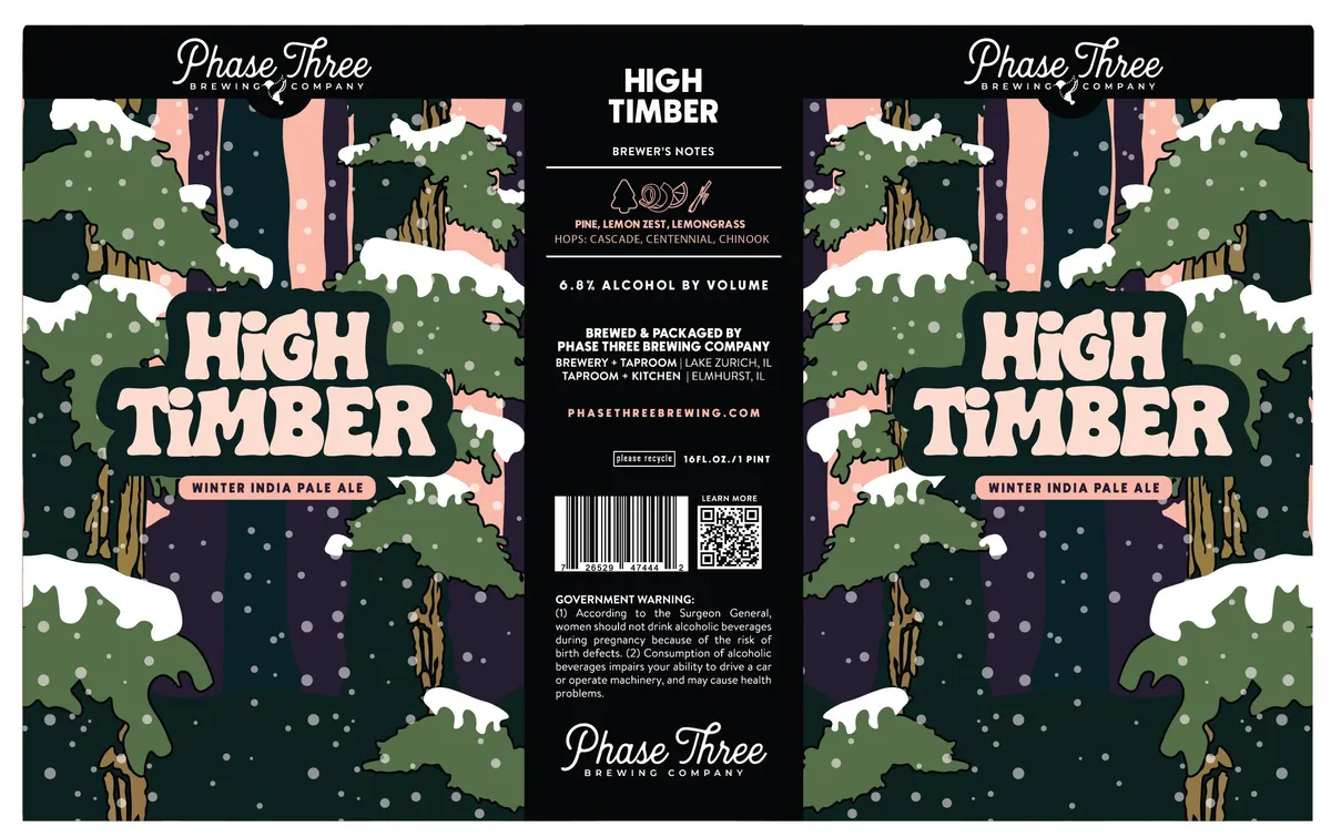 High Timber label