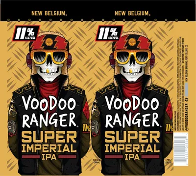 Voodoo Ranger Super Imperial IPA label