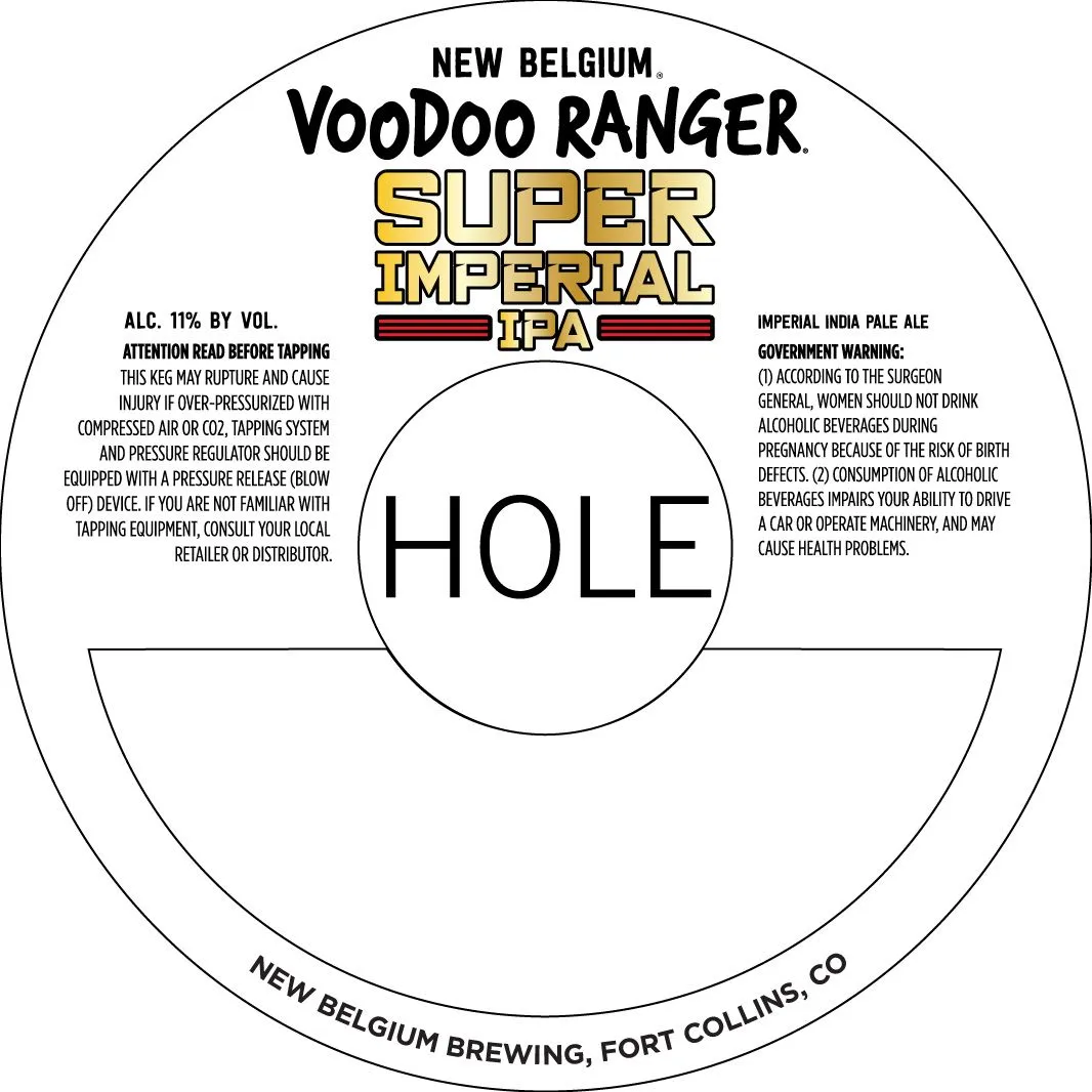 Voodoo Ranger Super Imperial IPA label