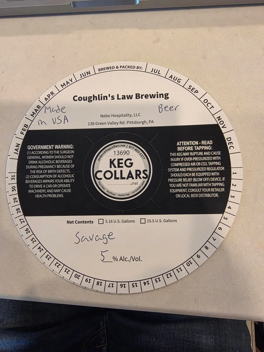 Savage label