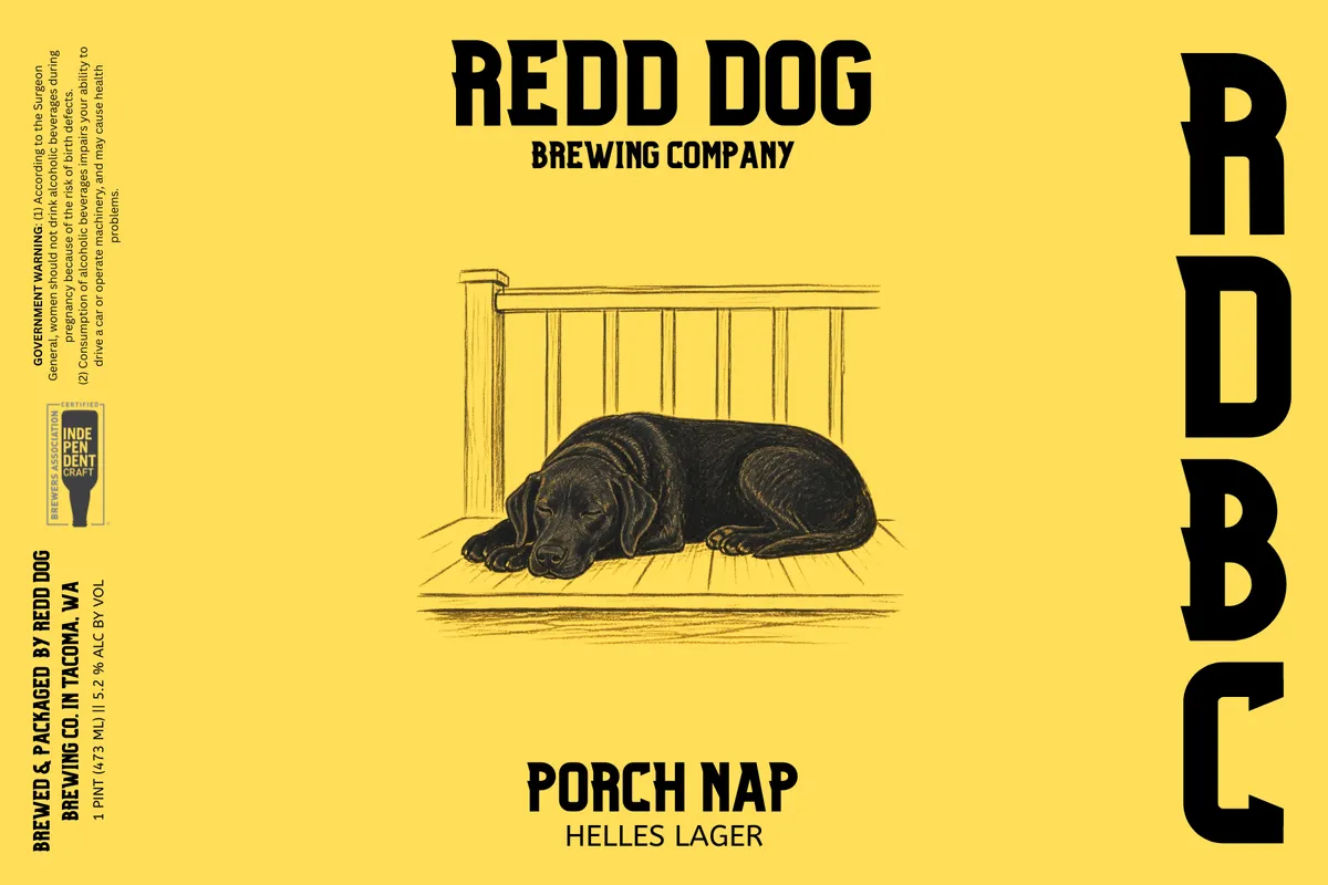 Porch Nap label