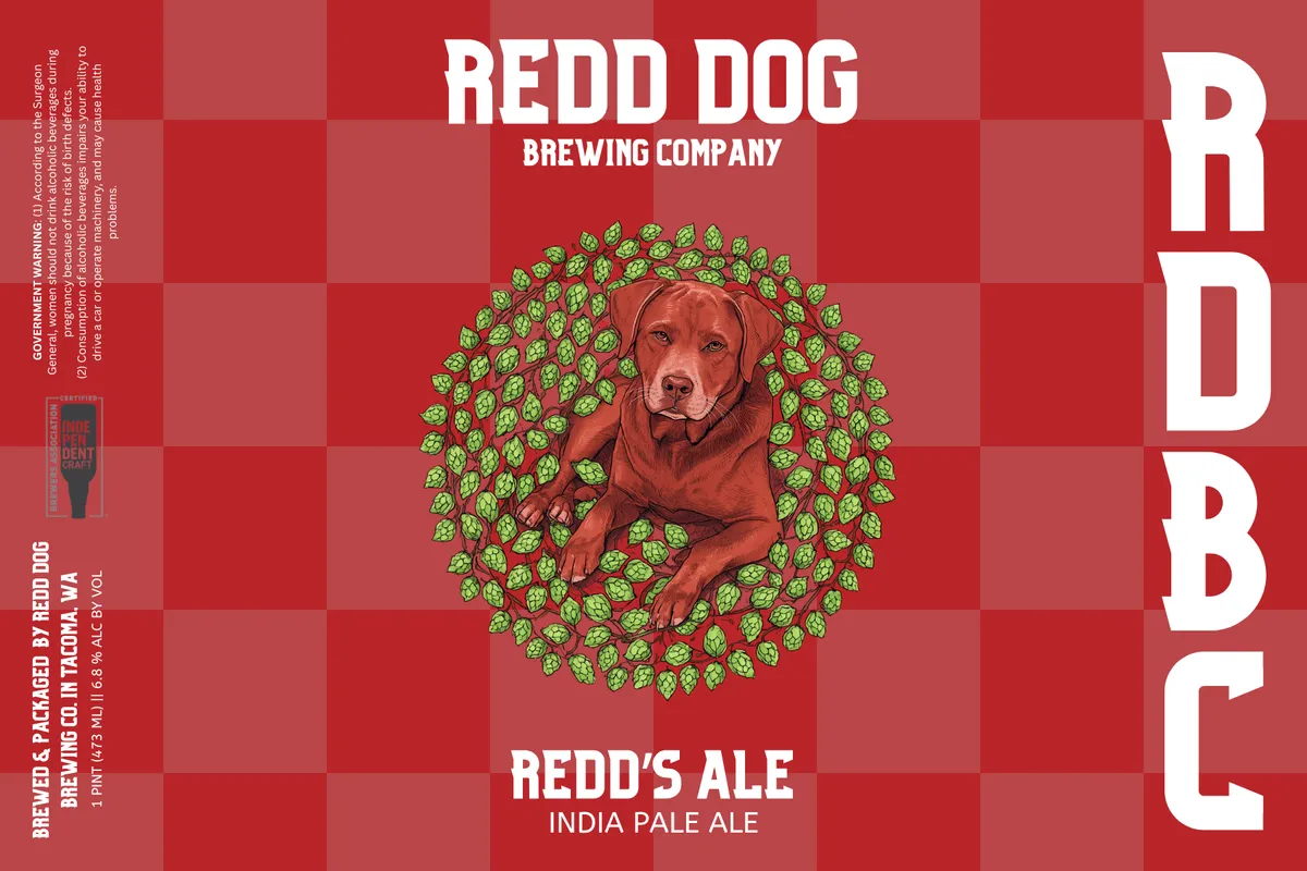 Redd's Ale label