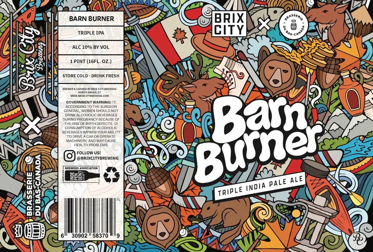 Barn Burner label
