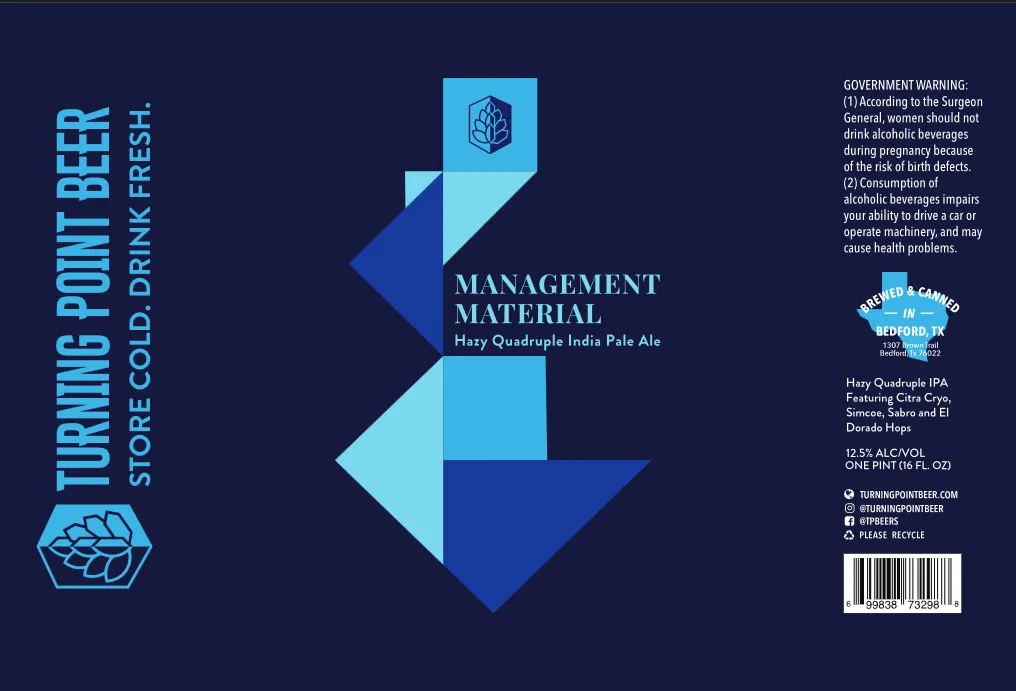 Management Material label
