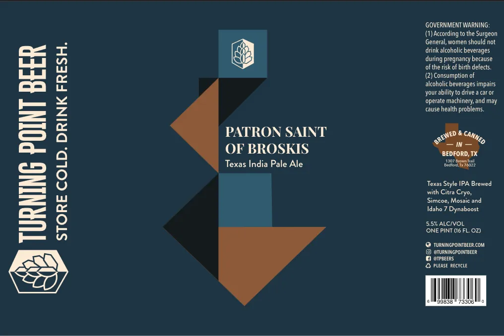 Patron Saint of Broskis label
