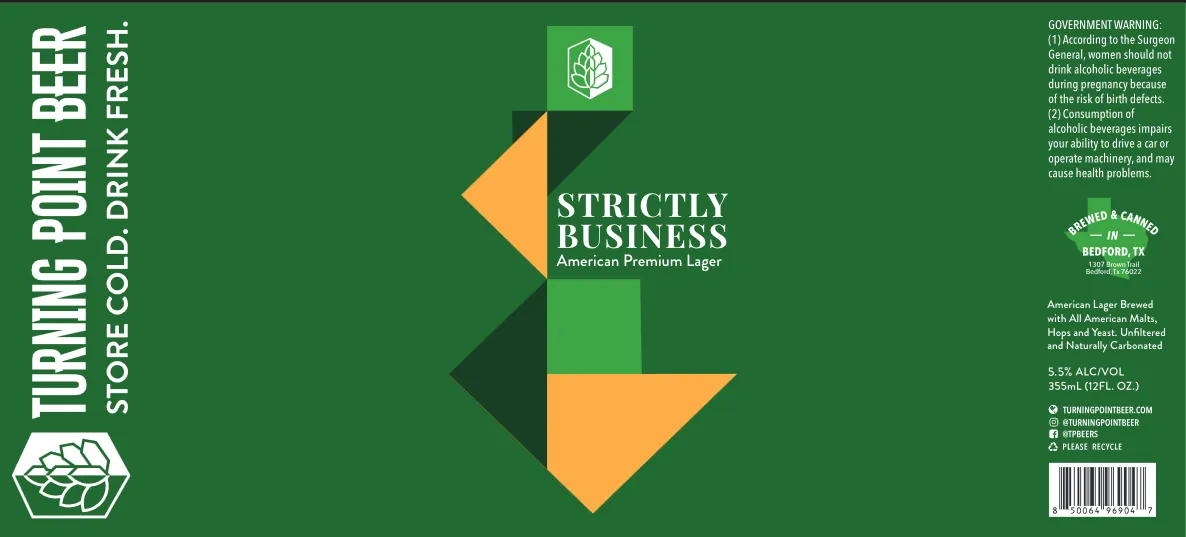 Strictly Business label