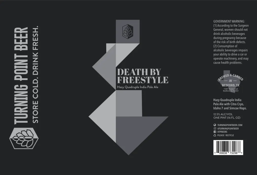 Death By Freestyle label