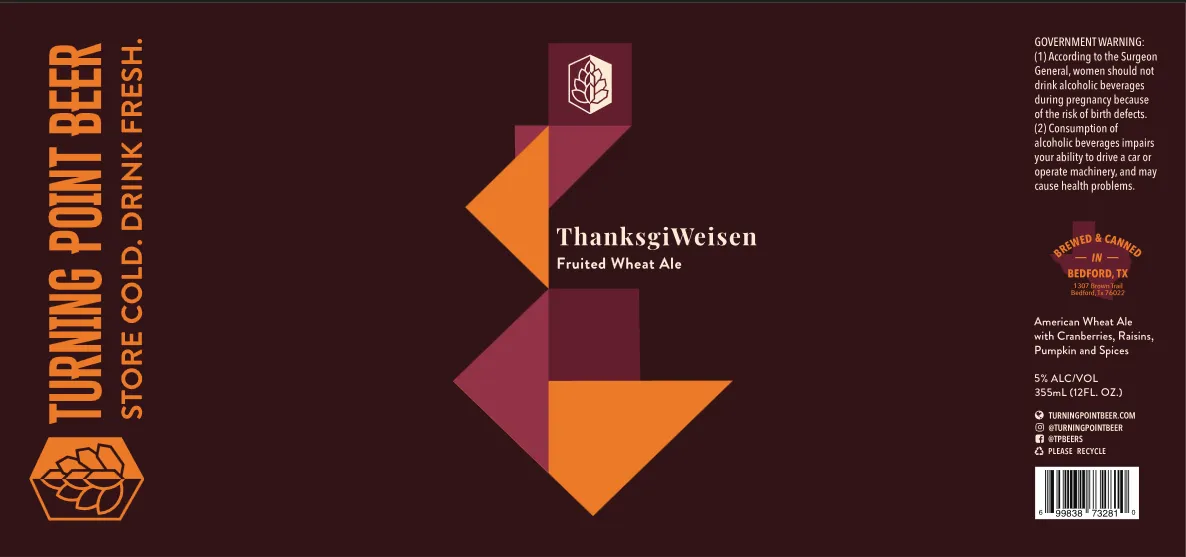 ThanksgiWeisen label