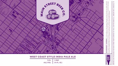 West Coast IPA label