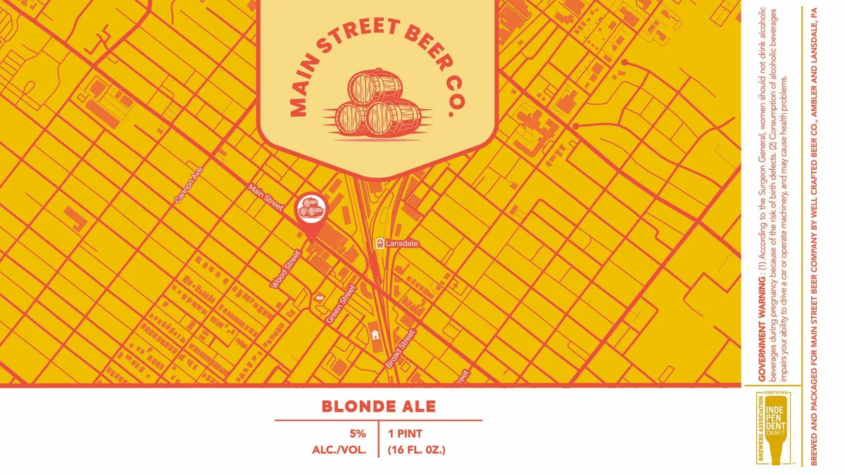 Blonde label
