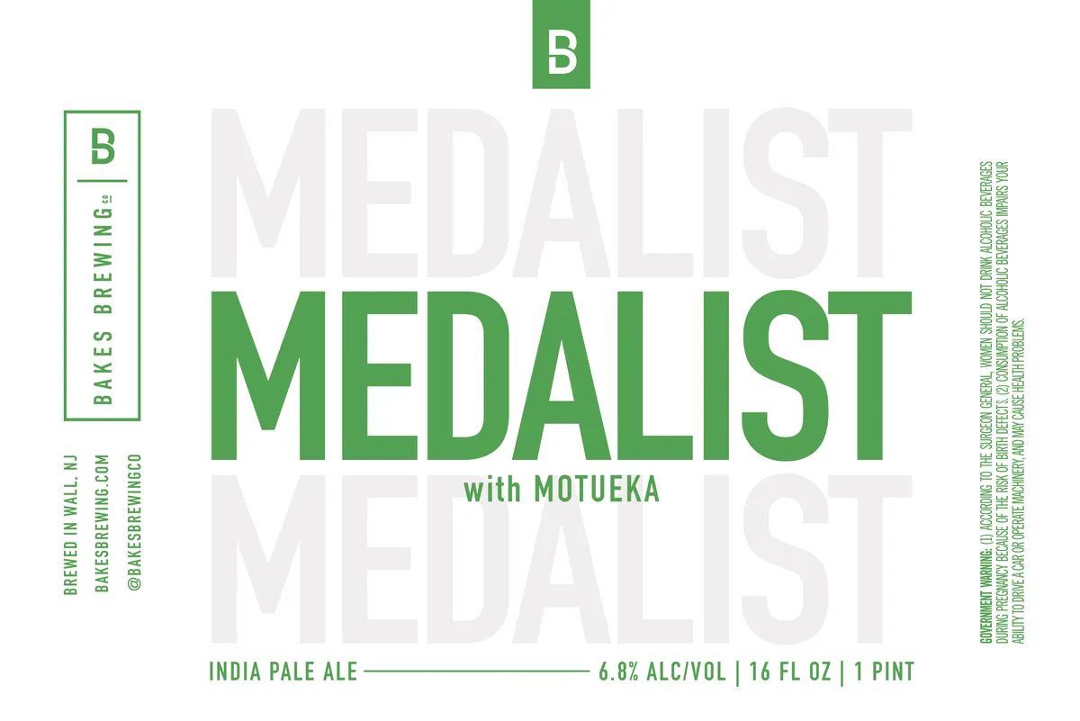 Medalist with Motueka label