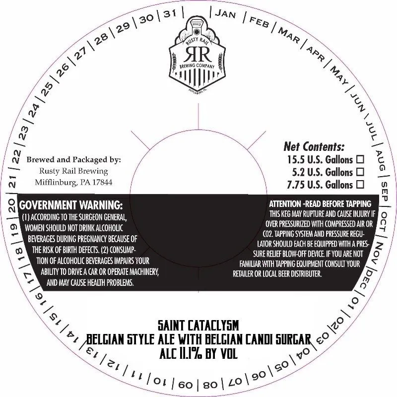 Saint Cataclysm label