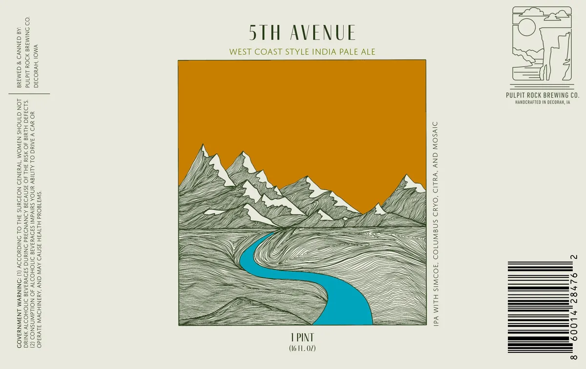 5th Avenue label