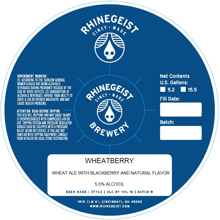 Wheatberry label
