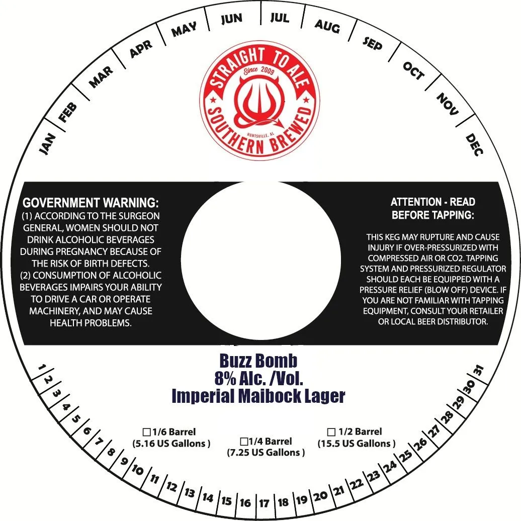 Buzz Bomb label