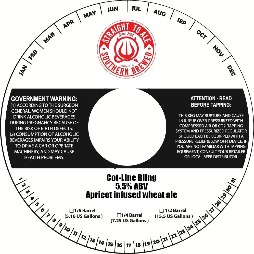 Cot-Line Bling label