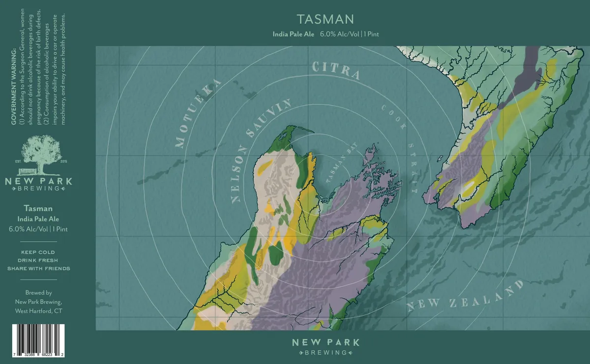Tasman label