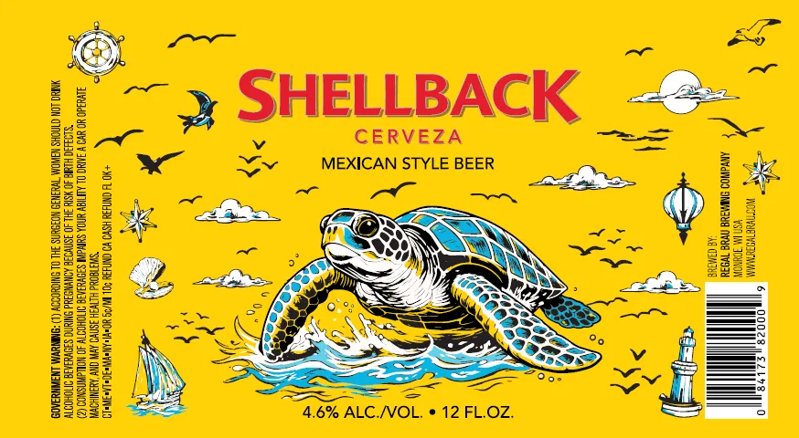 Cerveza label